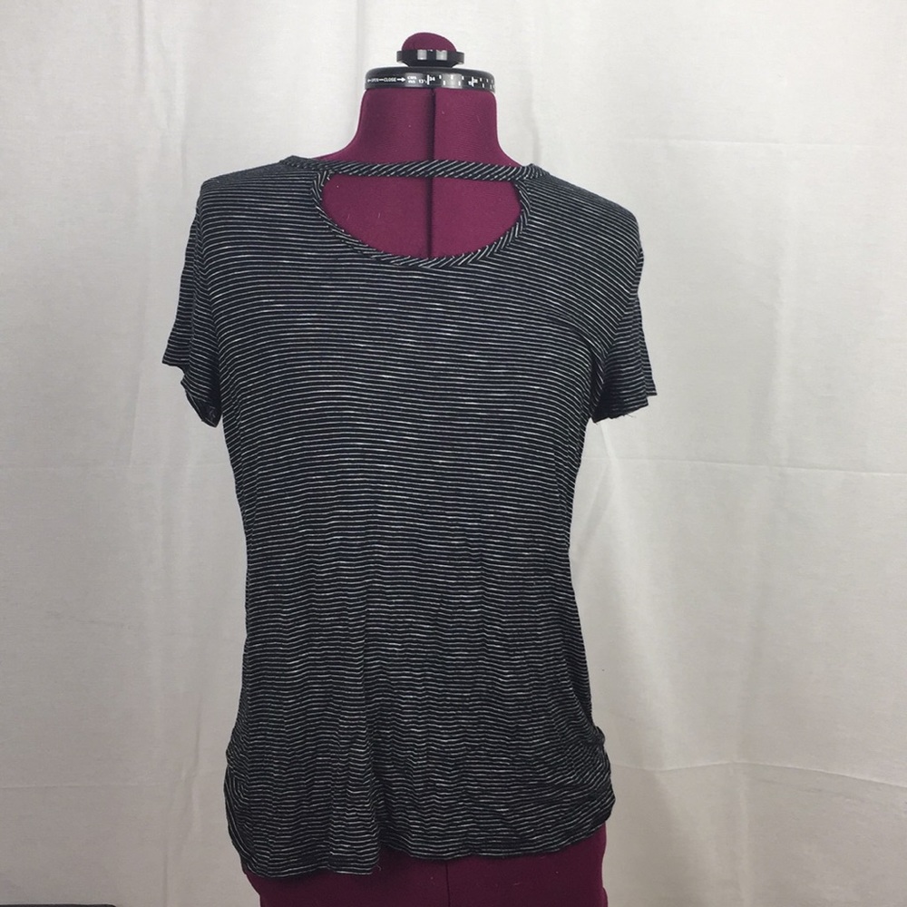 Black Striped Shirt